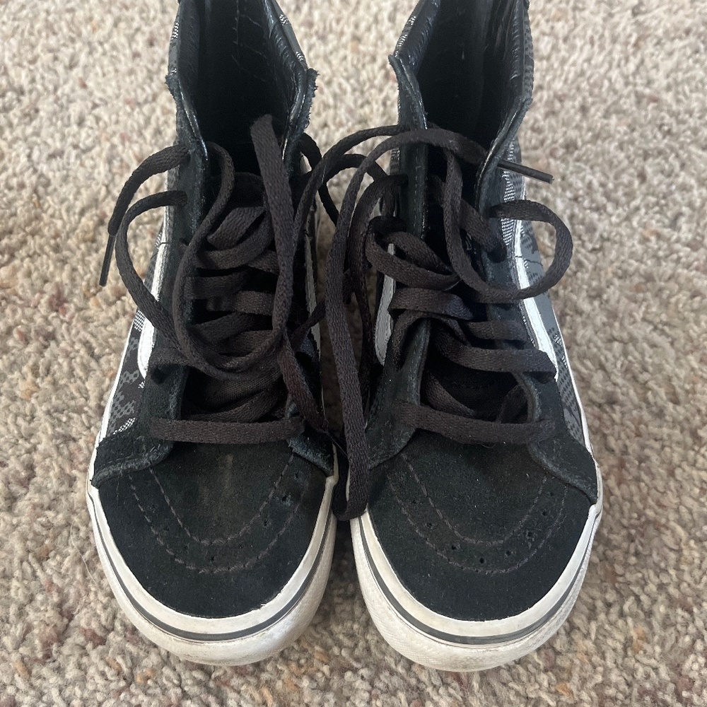Black Camo Vans